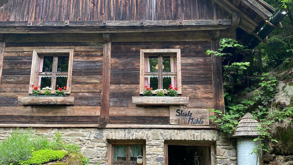 Außenansicht der Strutz-Mühle in Wies, Steiermark | © Die Strutz-Mühle