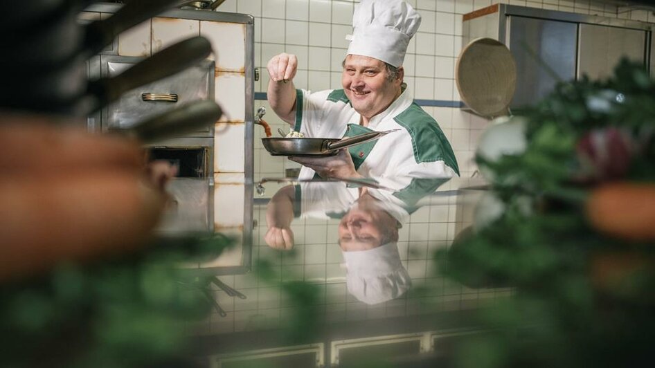 Christoph Pirafelner in seiner Küche | © Stefan Leitner