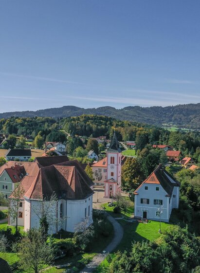 St. Peter im Sulmtal mit Kampanile | © TV Sulmtal Koralm
