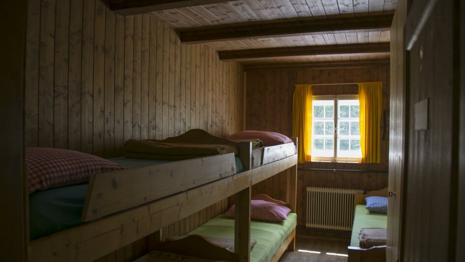 Mehrbettzimmer Grünangerhütte | © Grünanagerhütte