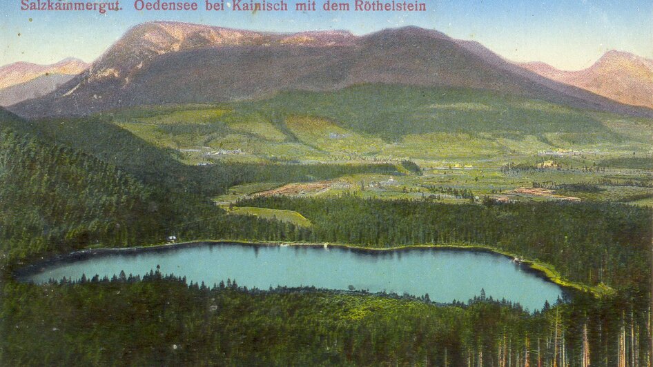 Postkarte Ödensee aus der Zeit der K&K-Monarchie