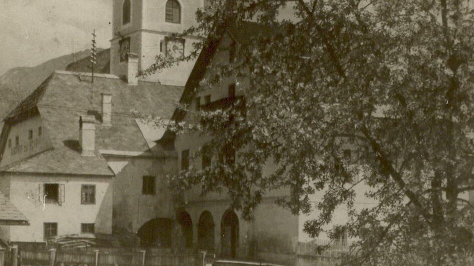 Ansicht der Mitterndorfer Pfarrkirche