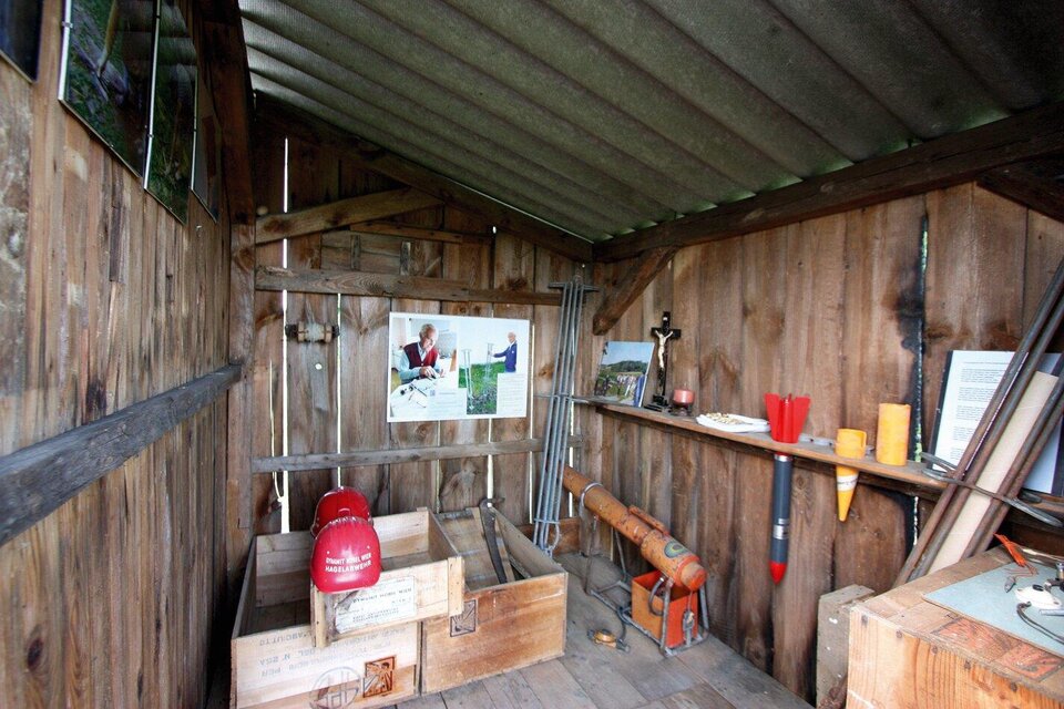 Historische Hagelabwehrraketen-Abschusshütte - Impression #1 | © Prof. Johann Schleich