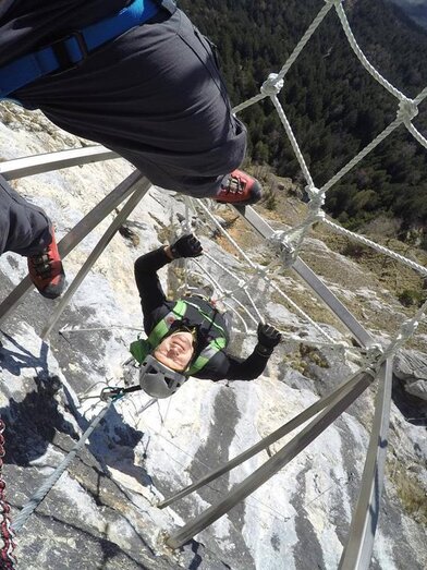 Auf der "Himmelsleiter" | © Martin Hörzer