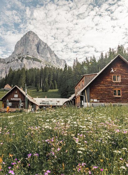 Die Klinkehütte auf 1.504 m | © Thomas Sattler
