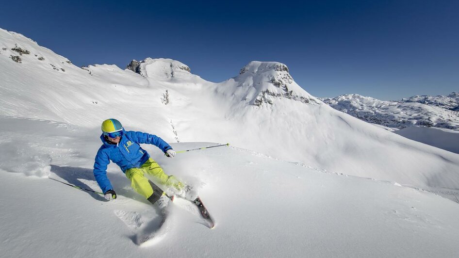 Loser, Freeride Skifahrer | © TVB Ausseerland-Salzkammergut / Tom Lamm