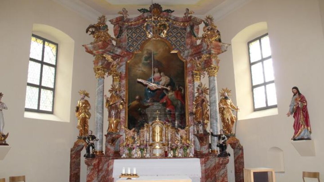 Kirche Turrach innen