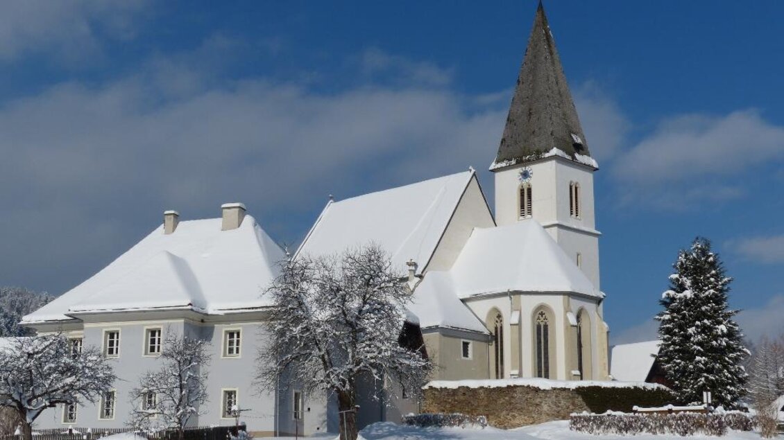 Pfarrkirche Hirschegg_Winter | © Gemeinde Hirschegg-Pack