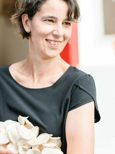 Michaela Friedl von der Pilzmanufaktur Gut Behütet | © Manuel Flor