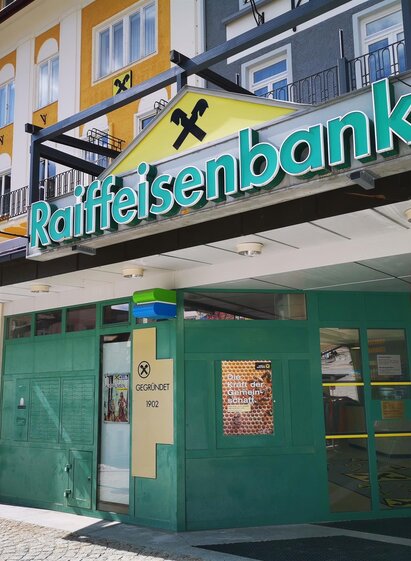 Raiffeisenbank Mariazell | © TVB Mariazeller Land/Brigitte Digruber