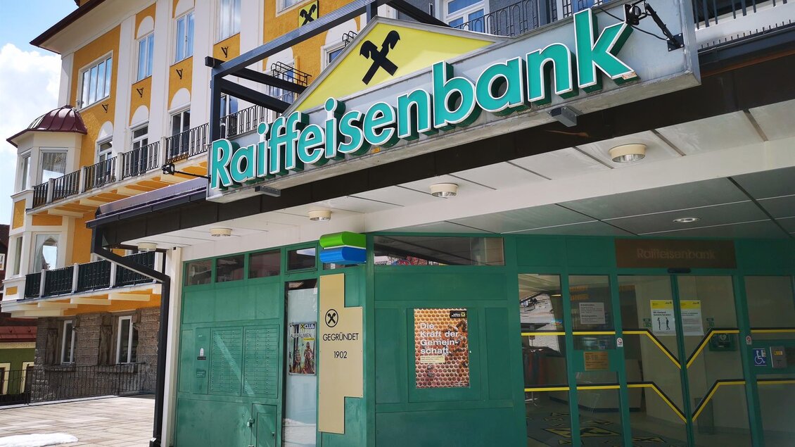 Raiffeisenbank Mariazell | © TVB Mariazeller Land/Brigitte Digruber