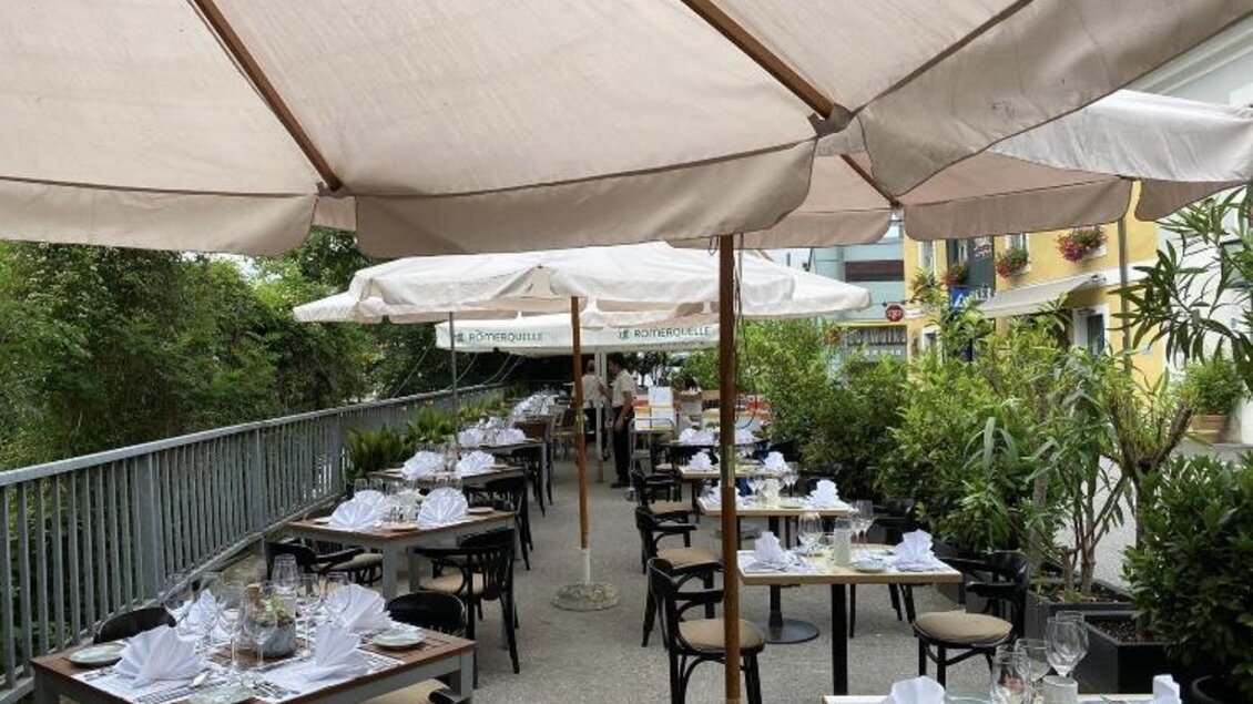 Gastgarten gedeckt