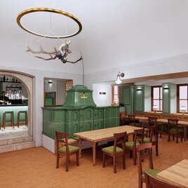 s'JOHANN - Wirtshaus - Bar, Bad Aussee, Gastraum | © Arch. DI Karin Köberl