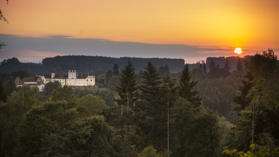 Sonnenuntergang Schloss Kornberg | © Bernhard Bergmann