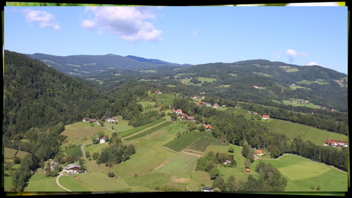 Umgebung von Oben | © Weingut Haubensima