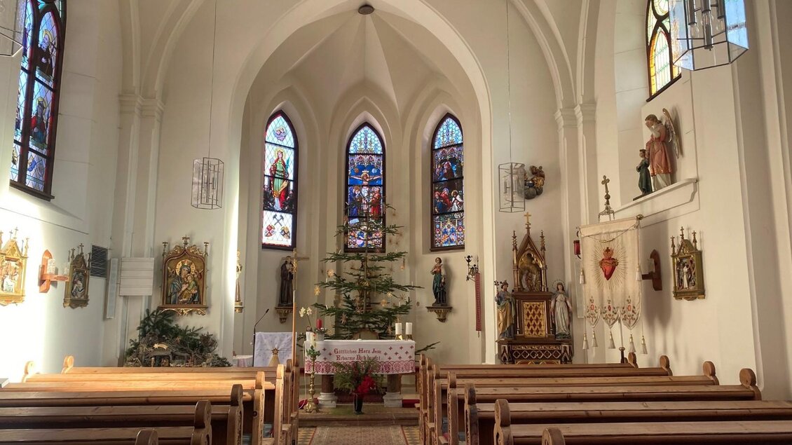 Weihnachten, Pfarrkirche Grundlsee | © Bettina Scheck