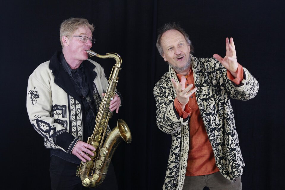 Musiker mit Saxofon und Künstler bei der Zaubernacht in der Lurgrotte Semriach. | © Birgit Dietze-Mellak