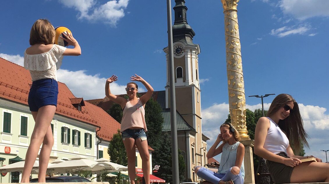 Tolles Kinderprogramm am Marktplatz | © Alexander Suppan