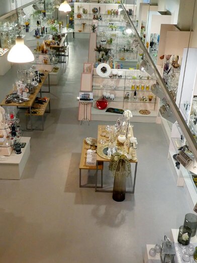 Verkaufsraum Glasverkauf Glashütte Bärnbach | © Glasmuseum Bärnbach, Zvonka Pozun | © Glasmuseum Bärnbach, Zvonka Pozun