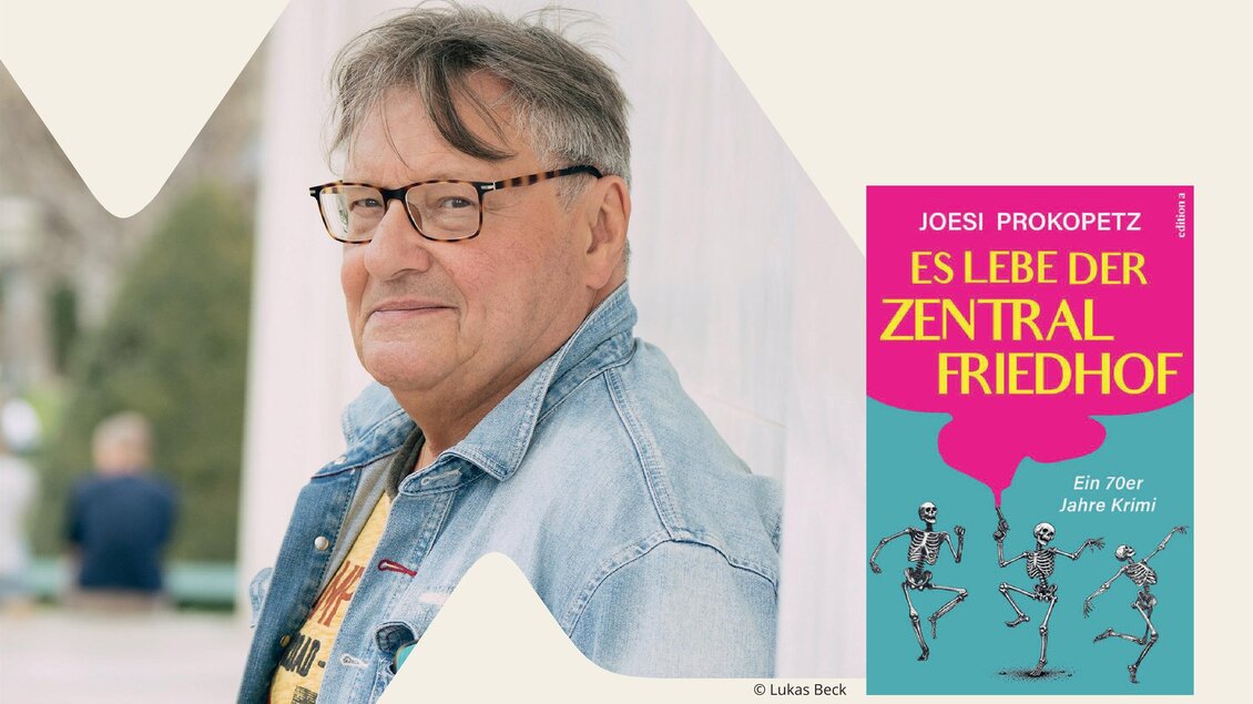 Eine Lesung von Joesi Prokopetz mit dem Titel "Die Blume aus dem Gemeindebau" findet am 22. Oktober 2025 statt. Die Veranstaltung kostet 10 Euro und findet im GH „Zum Brauhaus“ statt. | © Morawa