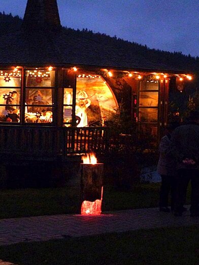 Seer Advent, Heukrippe beleuchtet, Grundlsee | © Gemeinde Grundlsee | Gemeinde Grundlsee | © Gemeinde Grundlsee