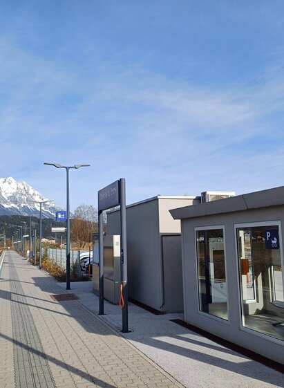Bahnhof Stein Enns | Bahnsteig | © Heidi Grundner