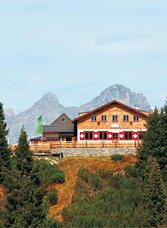 Panormablick auf die Hochwurzenhütte | © Hochwurzenhütte | © Hochwurzenhütte