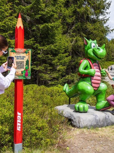 Kinder bei Kalis Rästelrallye | © Rittisberg