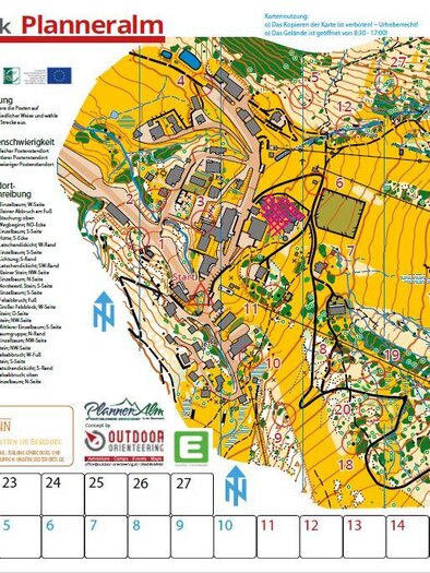 Orienteering Park Planneralm | © Planneralm