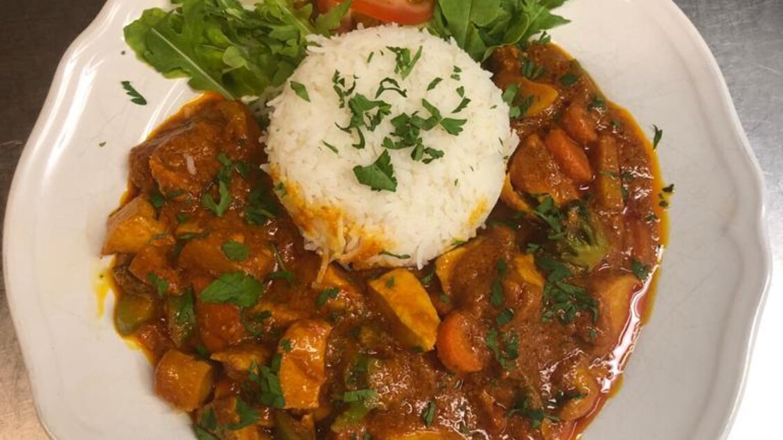 Chicken Vegetable mit Basmatireis | © Pizzeria-Restaurant AL Bashir KG