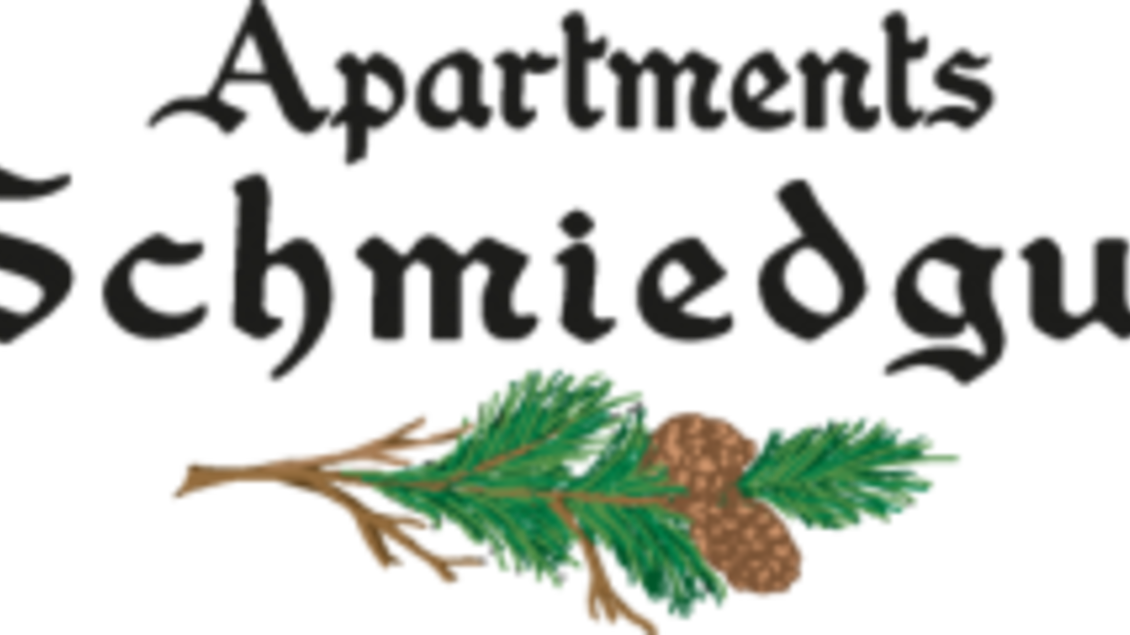 Ein Logo für die Apartments Schmiedgut. Es zeigt eine grüne Tannenzweigung mit Zapfen. | © Schmiedgut