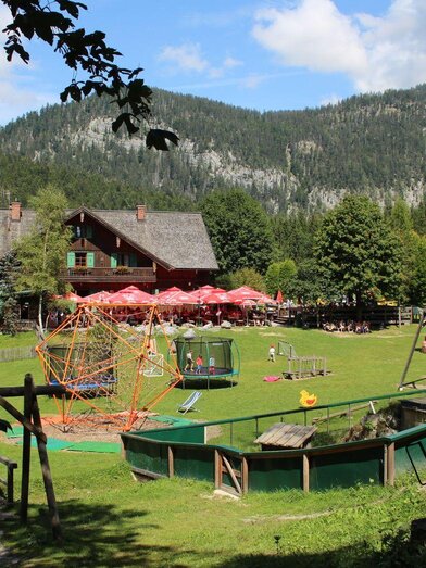 Blaa Alm, Altaussee, Arrival Blaa Alm | © Viola Lechner | Viola Lechner | © Viola Lechner
