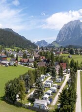Camping Grimmingsicht, Bad Mitterndorf, Panorama | © Campinginitiative Steiermark_Tom Lamm | Campinginitiative Steiermark_Tom Lamm | © Campinginitiative Steiermark_Tom Lamm