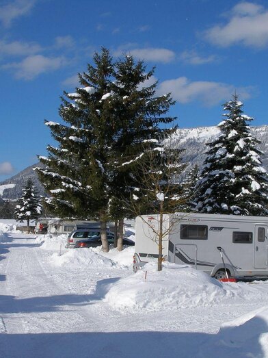 Camping Grimmingsicht, Bad Mitterndorf, Winter | © Camping Grimmingsicht | Camping Grimmingsicht | © Camping Grimmingsicht