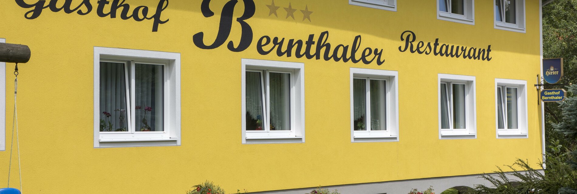 Gasthof Bernthaler Außenansicht