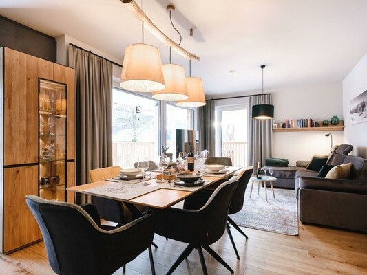 Grimming Suite, Tauplitz, Wohnzimmer | © Familie Mischek