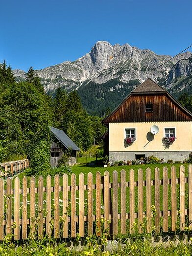 Haus Rosina im Sommer