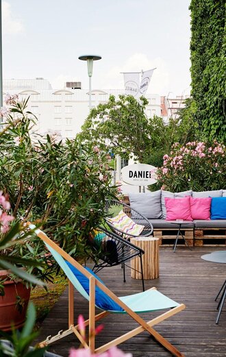 Terrasse im Hotel Daniel Graz | © Florian Weitzer Hotels & Restaurants | © Florian Weitzer Hotels & Restaurants