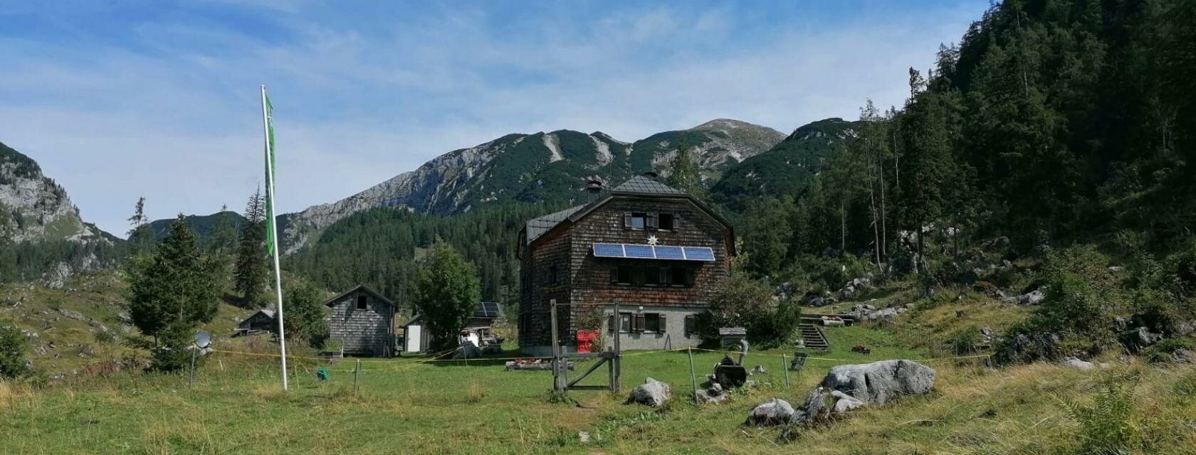 Ischler Hütte, Altaussee, Außenansicht