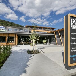 JUFA Hotel_Hoteleingang_Oststeiermark | © Hotel JUFA
