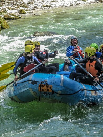 Rafting auf der Salza Fluss Wildalpen