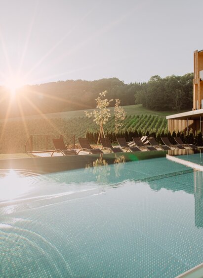 Pool in the Morning light | © Karin Bergmann | Ratscher Landhaus | © Karin Bergmann