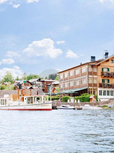 Tóhotel, Grundlsee, Külső nézet | © Tauroa GmbH | Tauroa GmbH | © Tauroa GmbH