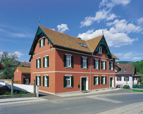 Villa Franziska_Frontside house_Eastern Styria | © Villa Franziska/Helmut Schweighofer