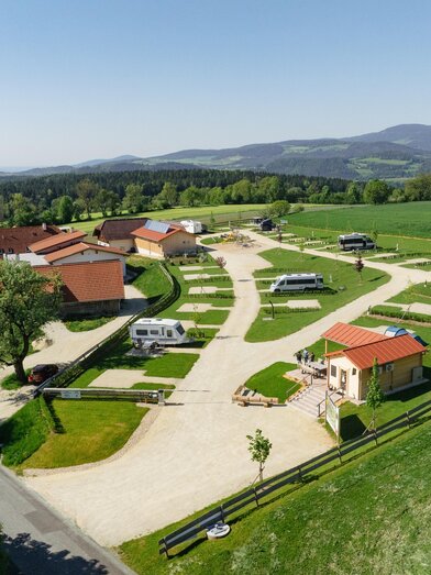 Campingplatz von oben | © Wechselland Camping | Wechselland Camping | © Wechselland Camping
