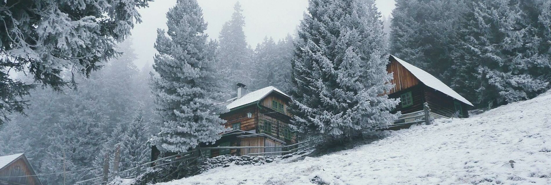 Hochreichart Schutzhaus im Winter