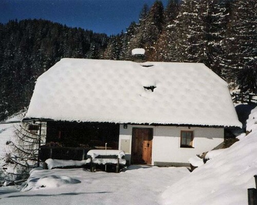 Die Roanerhütte im Winter