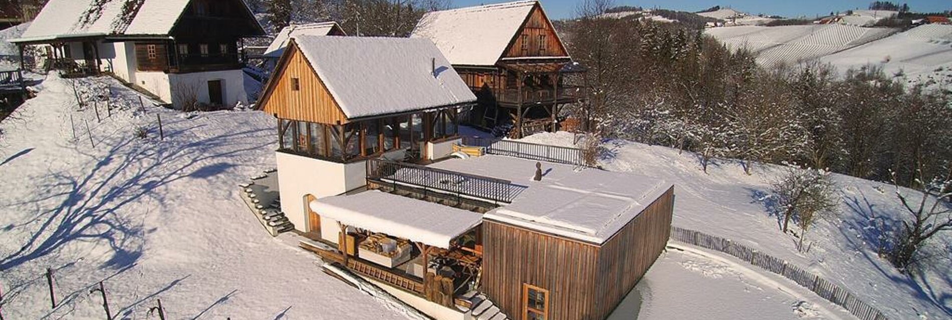 Zinnhof im Winter