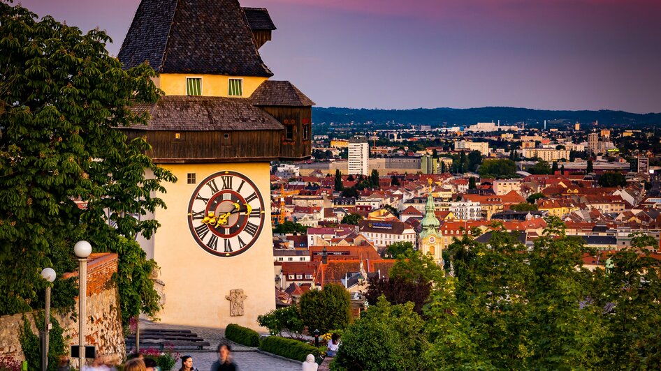 Uhrturm Graz | © Graz Tourismus - Werner Krug