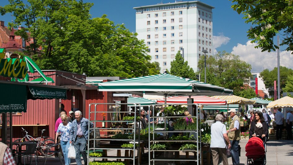 Markt am Lendplatz | © Graz Tourismus - Harry Schiffer